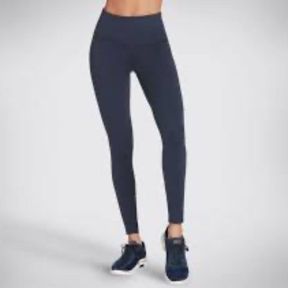 Skechers Womens Go Walk High Waisted Legging, Black, Large